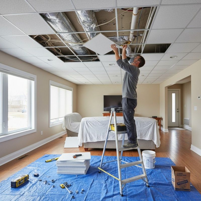 Ceiling Panel Repair