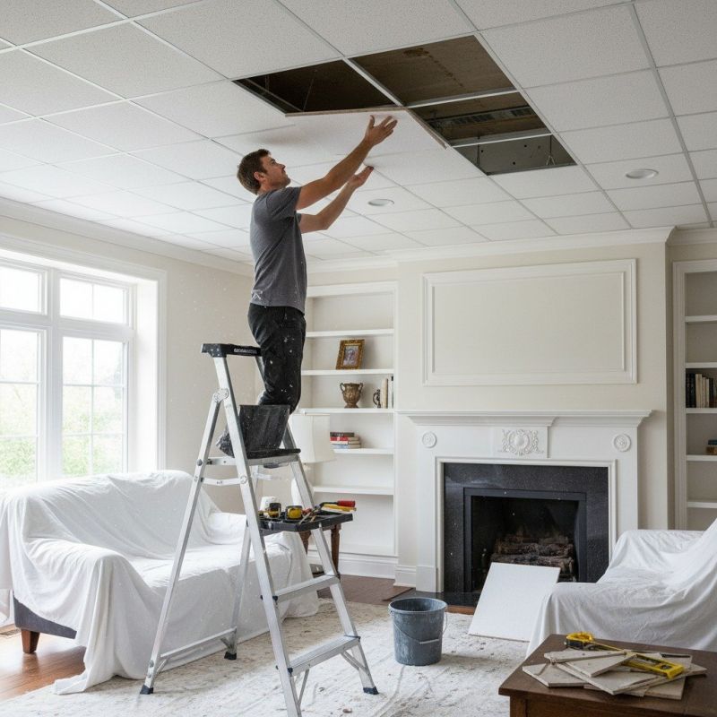 Ceiling Tiles Repair