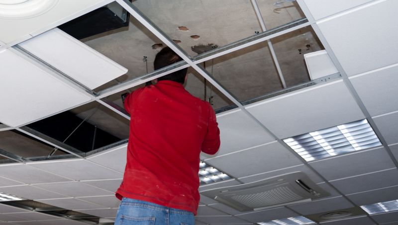 Ceiling Tiles Repair detail