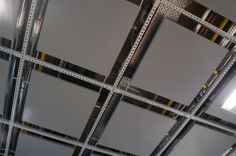 Grid Ceiling Installation detail